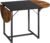 HOOBRO Dining Table, Folding Kitchen Table for 4, Dining Room Table, Space Saving Kitchen & Dining Room Table, Farmhouse Dining Table for Home, Kitchen, Office, Party, Rustic Brown and Black BF17CZ01