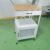 Homeiju Kitchen Island Cart, Kitchen Storage Cart with Drawer, Microwaves Stand, Rolling Kitchen Cabinet Cart with Hooks for Kitchen, Dining Room (White) (White)