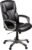 Amazon Basics Executive Home Office Desk Chair with Padded Armrests, Adjustable Height and Tilt, Rolling Swivel Chair, 275 Pound Capacity, Black and Silver