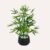 365 Blooming Decor 18-inch Tall Potted Faux Bamboo Plant (Black Pot)