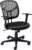 Amazon Basics Mesh Mid-Back Adjustable-Height 360-Degree Swivel Office Desk Chair with Armrests, Lumbar Support and Easy to Assemble, Black